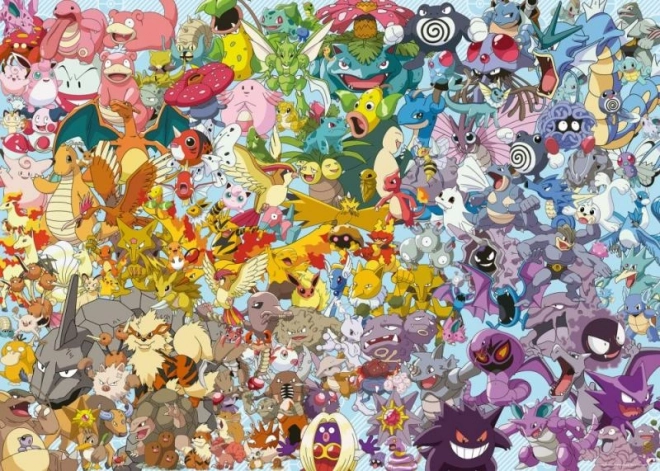 Pokemon kihívás 1000 darabos puzzle