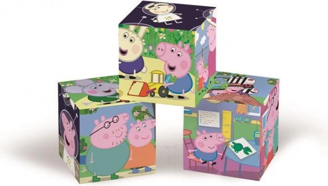 Peppa malac képes kockák - 6 darabos készlet