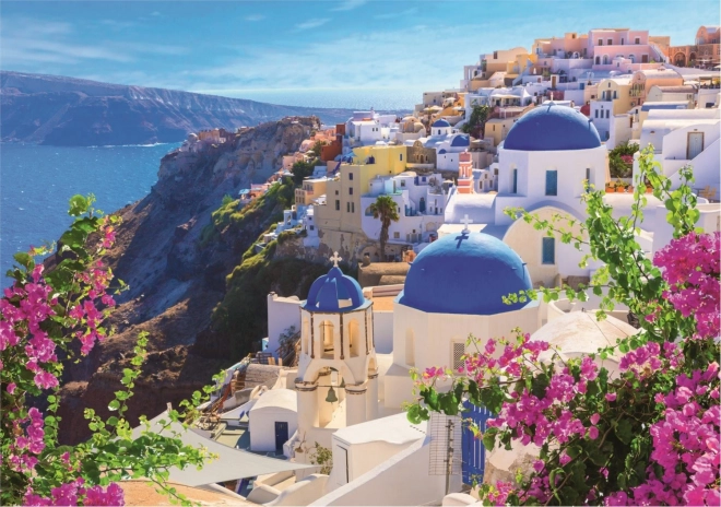 Trefl puzzle válogatóval 2 az 1-ben Santorini, Görögország, 1000 darab