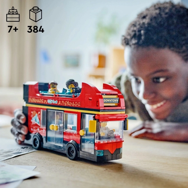 Vörös emeletes busz LEGO City