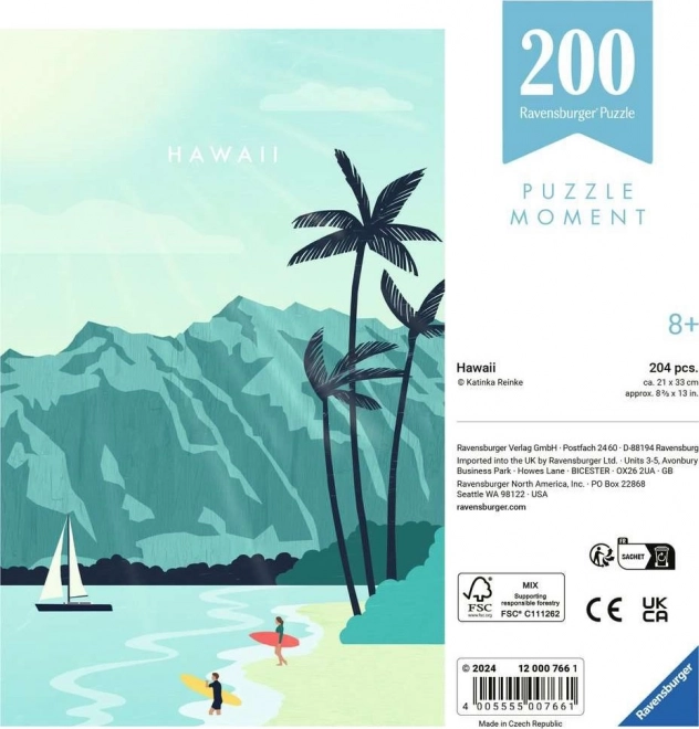 Ravensburger puzzle pillanat: Hawaii 200 darab