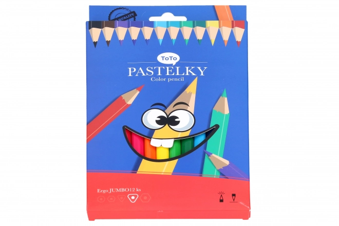 Pastelky Jumbo Ergo 12 darab