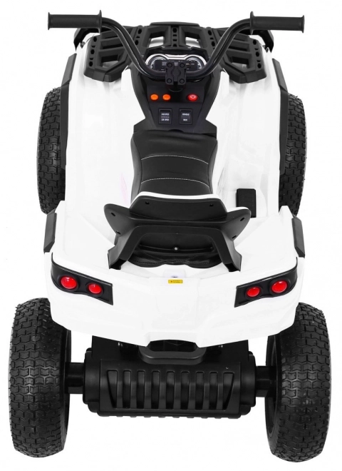 Gyerek akkumulátoros ATV Air Quad Fehér + Felfújható Kerekek + MP3 Rádió + Ingyenes Indítás
