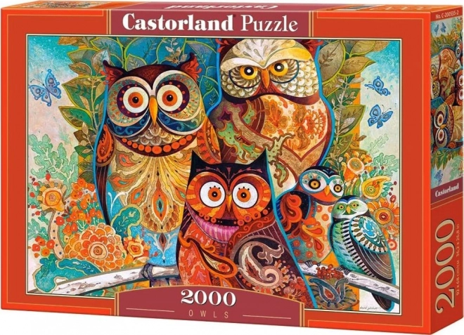 Baglyok puzzle 2000 darabos