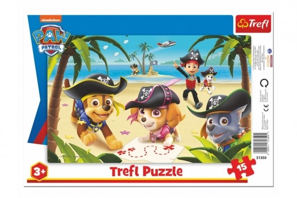 Trefl puzzle kutyapajtik kalózkaland 15 darabos