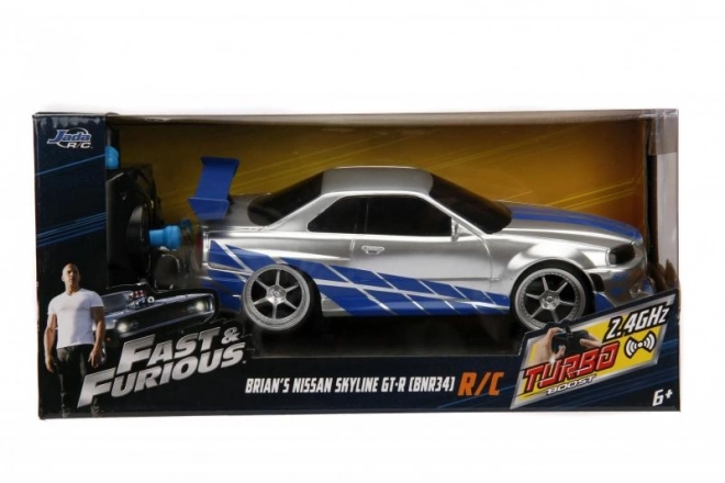 Gyors és Dühös RC autó Nissan Skyline