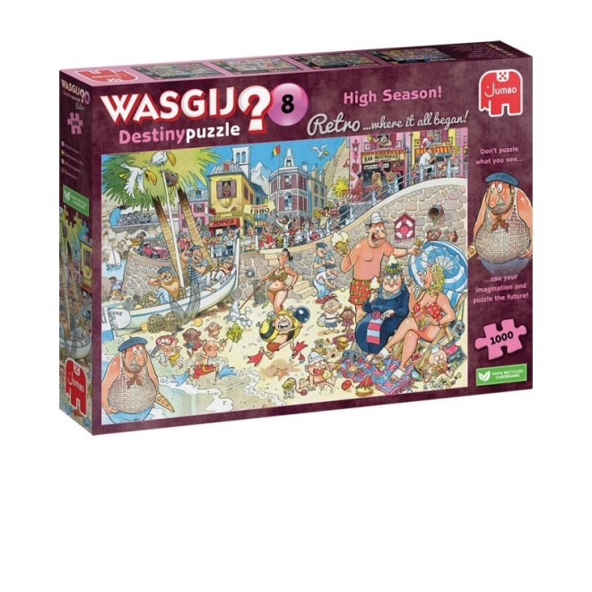 Wasgij Vakációs Időszak 1000 Darabos Puzzle