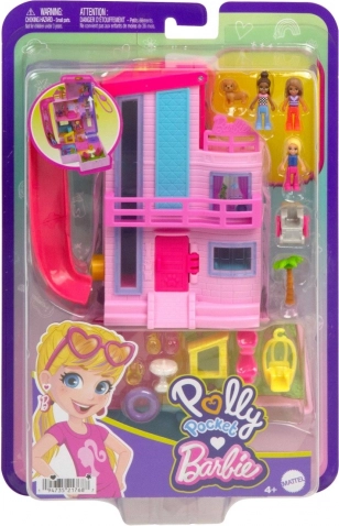 Polly Pocket Barbie Dreamhouse – kompakt baba ház