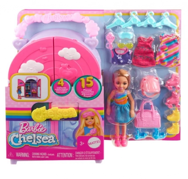 Chelsea Barbie Játék Szett + 15 Kiegészítő
