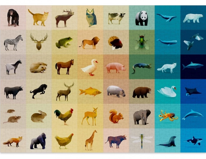 Fauna 1000 darabos fejleszthető puzzle