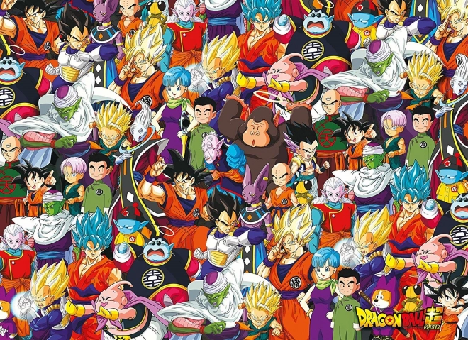 1000 darabos Impossible Puzzle - Dragon Ball