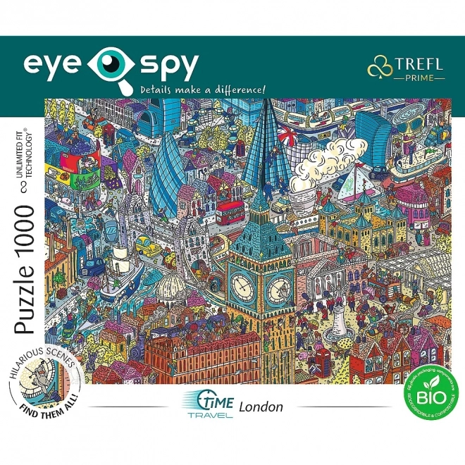 TREFL Eye-Spy időutazás: London 1000 darabos puzzle