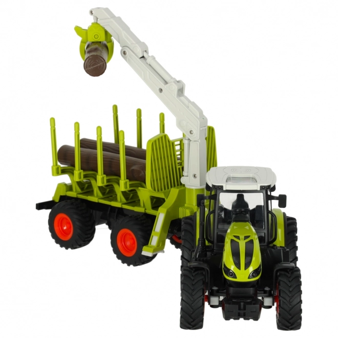 RC traktor székkel