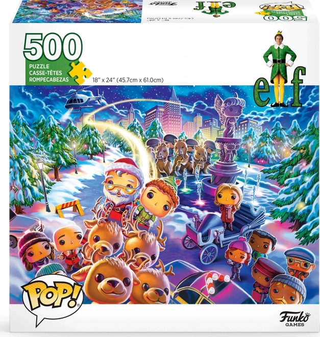 Funko pop karácsonyi manó 500 darabos puzzle