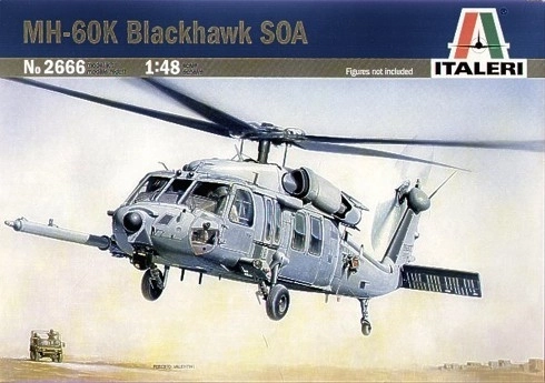 ITALERI MH-60K Blackhawk SOA modell helikopter