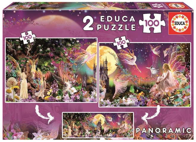 Educa panoráma puzzle - tündérvarázs