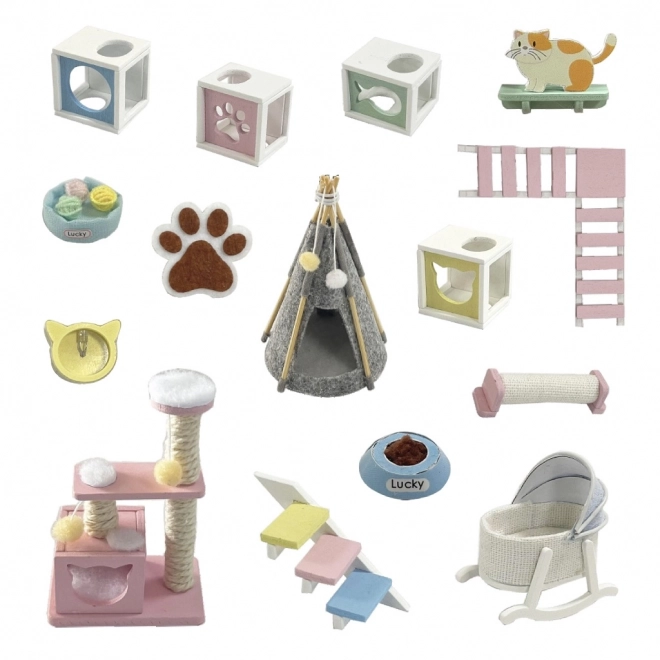 2kids toys mini ház makett hangulatos fürdőszoba