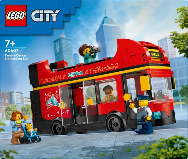 Vörös emeletes busz LEGO City