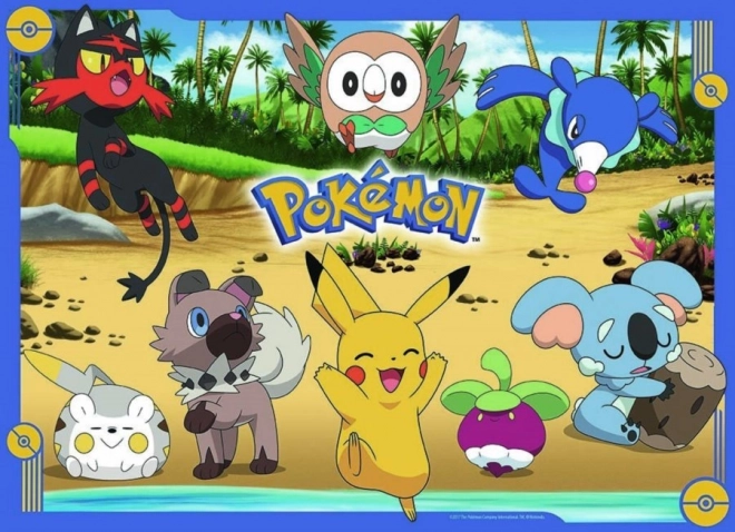 Ravensburger Pokémon Alola 4x100 darabos puzzle