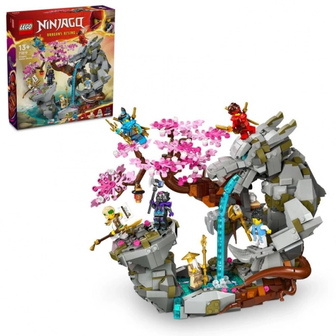 lego ninjago smokkő temploma építőkészlet