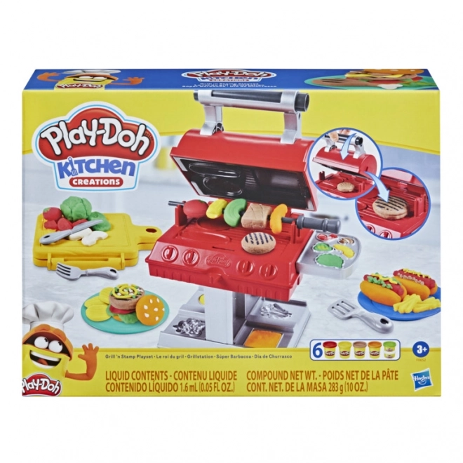 Play-Doh barbecue grill