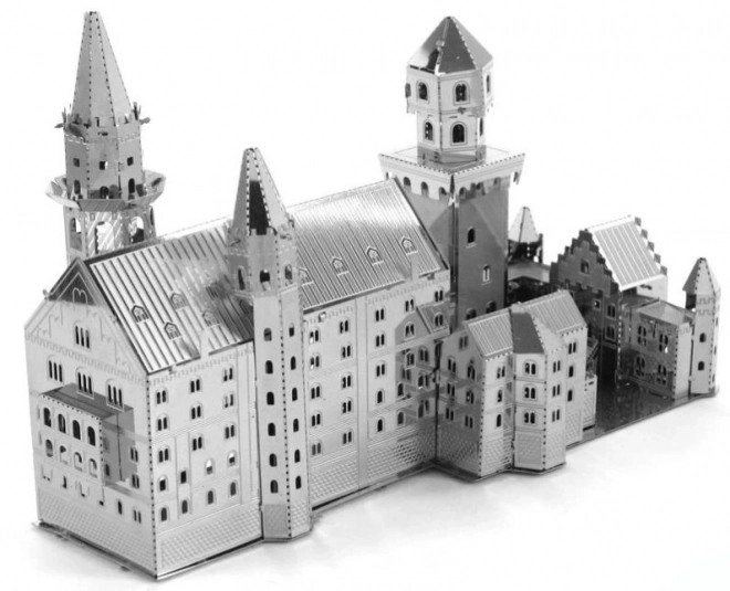 Neuschwanstein kastély 3D Metal Earth puzzle