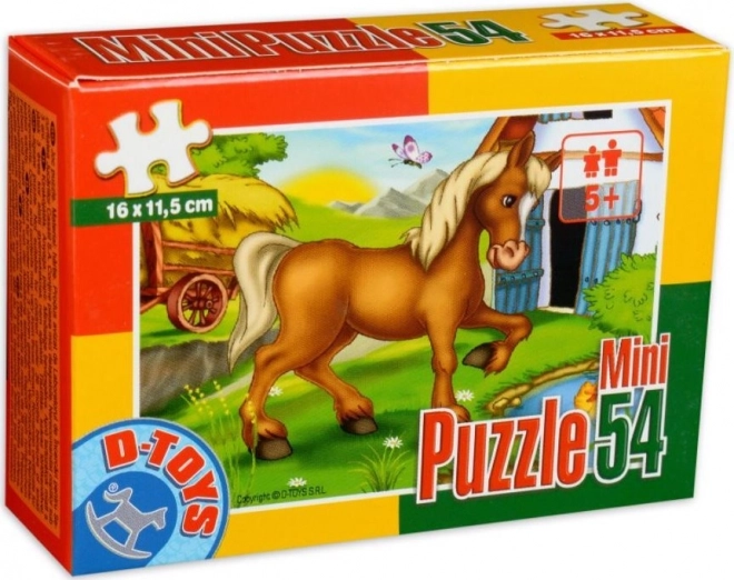 d-toys puzzle lovacska 54 darabos