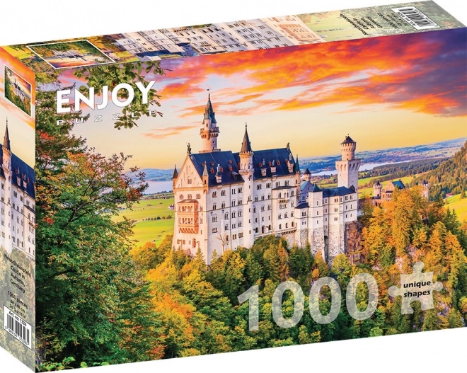 Neuschwanstein kastély puzzle - 1000 darabos