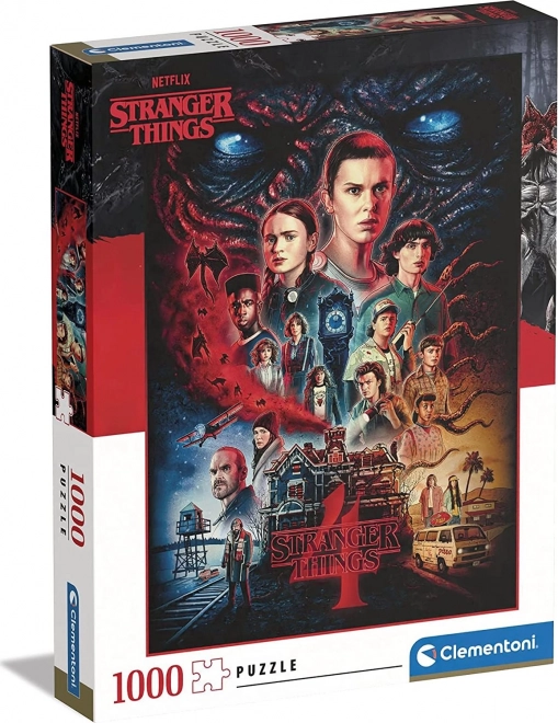 Clementoni Netflix: Stranger Things 4. évad 1000 darabos puzzle