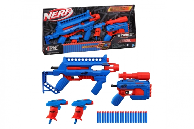 Nerf Alpha Strike blaster készlet 4 db és lövedékekkel