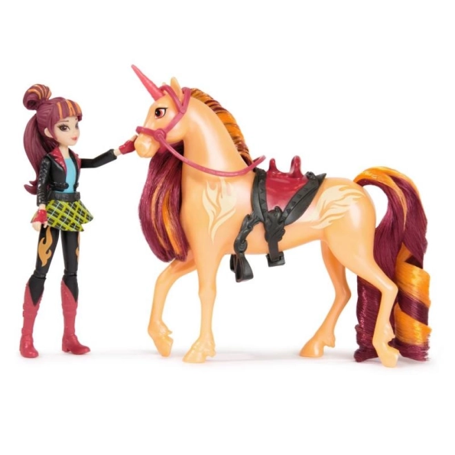 Unicorn Academy Valentina és Cinder figurák 11 cm