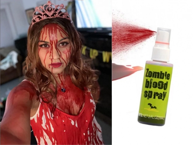 Halloween művérspray eltávolítható smink 60ml