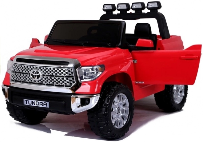 piros toyota tundra gyerek elektromos autó