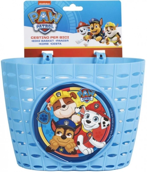 Gyerek kerékpár kosár Paw Patrol fiúk