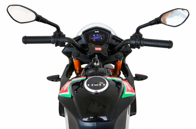 elektromos Aprilia motor gyerekeknek fekete