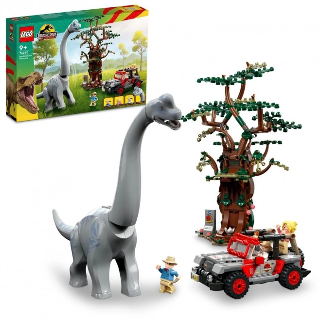 Jurassic World brachioszaurus felfedezése LEGO készlet