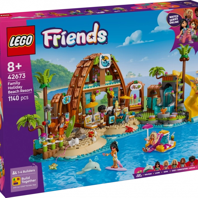 LEGO Friends Családi nyaralás a tengerparton
