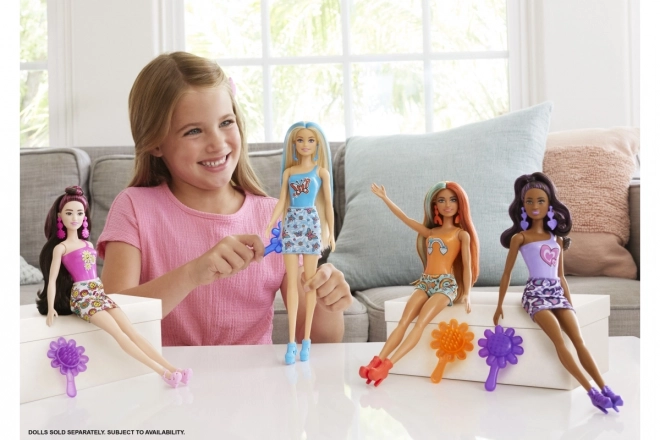 Barbie Színváltós Barbie Vad Minták