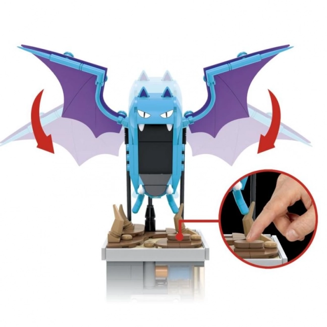 Mega Pokemon Golbat mozgatható figura