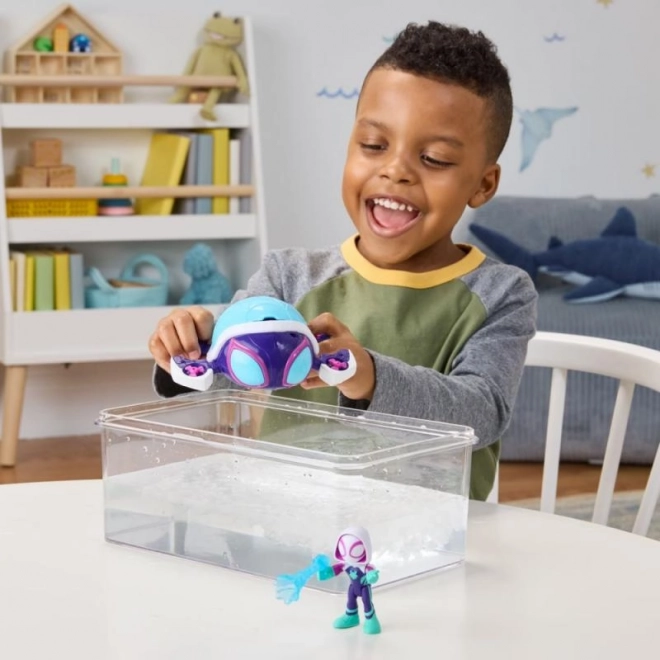Hasbro Pókember figura és csodálatos jármű