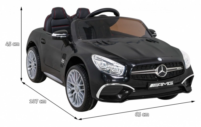 Jármű Mercedes Benz AMG SL65 S Fekete