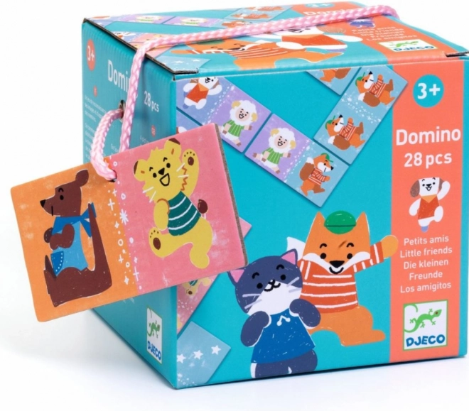 DJECO Domino állatokkal és számokkal