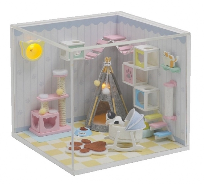 2kids toys mini ház makett hangulatos fürdőszoba