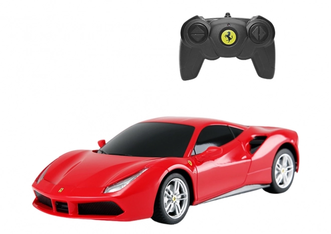 Távirányítós autó Ferrari 488 GTB piros