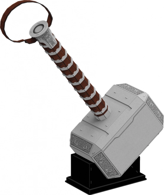 4D puzzle marvel mjolnir