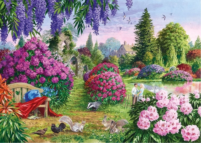 Gibsons flora és fauna puzzle 4x500 darabos