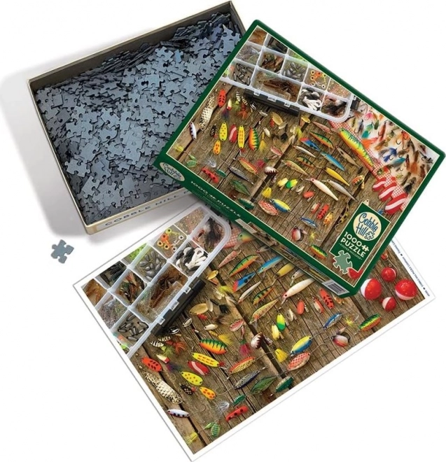 Cobble Hill horgászcsalik puzzle 1000 darabos