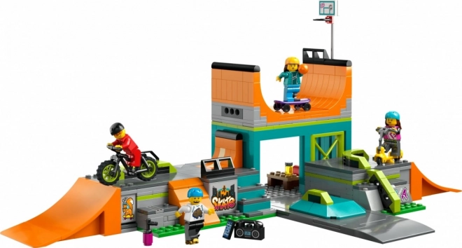 Lego City utcai skatepark