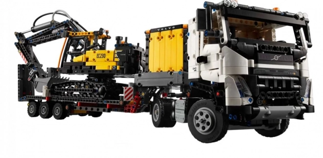 Volvo FMX teherautó és EC230 elektromos kotrógép LEGO Technic készlet