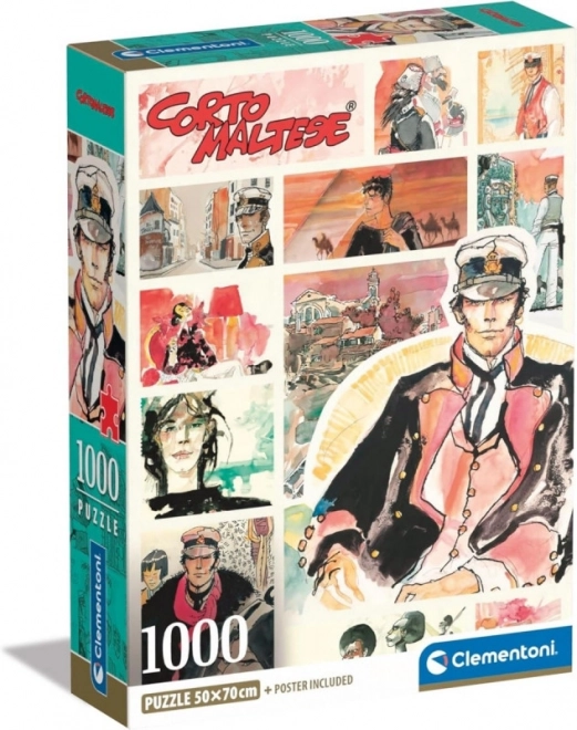 Corto Maltese kompakt 1000 darabos puzzle